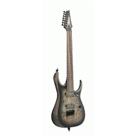 IBANEZ RGD71ALPA CKF 7 String Electric Guitar - Charcoal Burst Black Flat