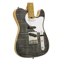 Aria 615-MK2 Nashville Electric Guitar in Black Diamond Gloss Finish