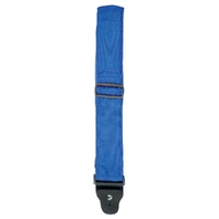 D'Addario Woven Padded Guitar Strap,  3" Wide Blue