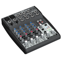 Behringer Xenyx 802S Premium Analog 8-Input Mixer w/ USB Streaming Interface