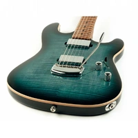 Ernie Ball Music Man Sabre HT Electric Guitar - Yucatan Blue