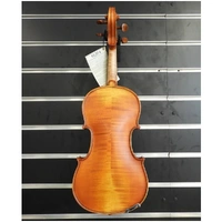 Gliga Violin 4/4 Genova 2 Outfit Antique Finish Pro Setup Ready to Play 