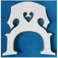 Aubert Bridge 14NT Prepared 1/2 Cello  Maple Bridge  Made in France 