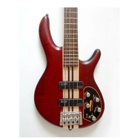 Cort  A4 Plus FMMH OPBC 4 string Bass Black Cherry Open Pore BARTOLINI Pickup's