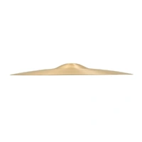 Sabian AA21403 AA Series Rock Hi-Hats Natural Finish B20 Bronze Cymbal 14in