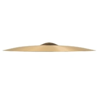 Sabian AA224BC AA Series Bash Ride Bright Natural Finish B20 Bronze Cymbal 24in