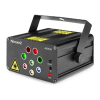 Beamz Acrux Quatro R/G Laser & LED Effect Light