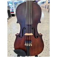 Old Violin 1/2 Size labelled Atonio Stradivarius mid 1900's Setup