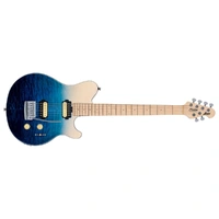 Sterling by Music Man  SUB Series AXIS Electric Guitar Spectrum Blue