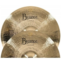 Meinl Cymbals B14HH-B Byzance 14-Inch Brilliant Heavy Hi-Hat Cymbal Pair 