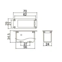 Gotoh BB-04  9 Volt Deluxe Battery Compartment