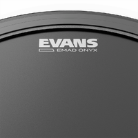 Evans EMAD Onyx Bass Drum Head, 18 Inch