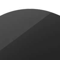 Evansƒ?½ Resonant Black Bass Drum Head, 18 Inch