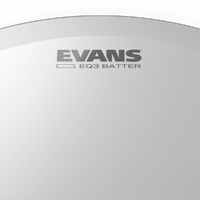 Evans EQ3 Frosted Bass Drum Head, 26 Inch