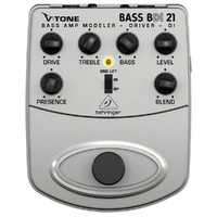 The Behringer BDI21 V-Tone Bass Driver DI Amplifier Modeler/Direct Recording Amp