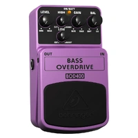 The Behringer Authentic Tube-Sound BOD400 Bass Overdrive Effects Pedal