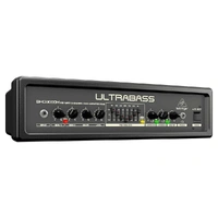 The Behringer 300-Watt 2-Channel Ultrabass BXD300H Bass Head Bass Amplifier