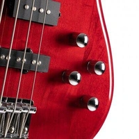 Cort Action Bass Plus 4-String Bass Guitar - Trans Red