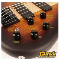 Cort C5 Plus ZBMH OTAB 5-String Bass - Tobacco Burst