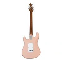 Sterling By Musicman Cutlass HSS Electric Guitar - Pueblo Pink Satin R/W