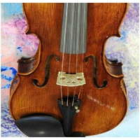  Violin Concert Series 4/4 Labeled Francesco Cervini CV-6 Set up  Zyex Strings