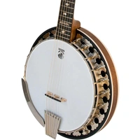 Deering Boston 6-String Banjo with Resonator Inc Case