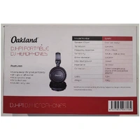 Oakland Portable DJ Headphones DJHP1 Includes Carry Case