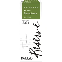 D'Addario Reserve Tenor Saxophone Reeds, Strength 3.0+, 5-pack