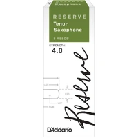 D'Addario Reserve Tenor Saxophone Reeds, Strength 4.0, 5-pack