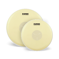 Evans Tri-Center Bongo Drum Head Pack, 7-1/4 and 8-5/8 Inch