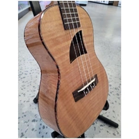Eddy Finn Ukulele Concert Ukulele Flamed Okume High Gloss 