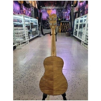 Eddy Finn Ukulele Concert Ukulele Flamed Okume High Gloss - EF-11-CA2
