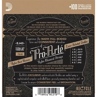 D'Addario EJ43 Pro-Arte Light Tension Classical Guitar Strings 4 - sets
