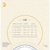 D'Addario EJ98 Cuatro-Venezuela Strings