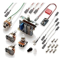 EMG SV Vintage Active 3 Single Coil Guitar Pickup with Pots and Wiring Black