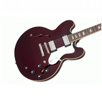 Epiphone Noel Gallagher Riviera Semi-hollow Electric Guitar - Dark Red Wine