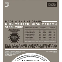 D'Addario EPN110 Pure Nickel Electric Guitar Strings, Regular Light, 10 - 45