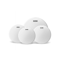 Evans UV1 Coated Standard Pack (12", 13", 16") with 14" UV1 Coated Snare Batter