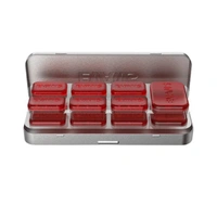 Evans EQ Mini Pods - Gel Drum Dampeners - 14 Pods in Travel case