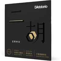 D'Addario ERHU01 Erhu Strings, Set Medium Tension, 10-18 Stainless Flatwound