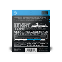 D'Addario ESXL170-5 Nickel Wound 5-String Bass Guitar Strings, Light, 45-130, Double Ball End, Long Scale