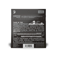 D'Addario ETB92SL Tapewound Bass Guitar Strings, Medium, 50-105, Super Long Scale