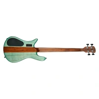 Spector Euro 4 RST Bass Guitar Turquoise Tide w/ Roasted Maple Neck 