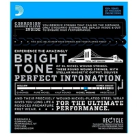 4 pack D'Addario EXL116 XL Electric Guitar Strings MedTop/Heavy Bottom 11 - 52