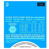 D'Addario EXL150H High-Strung / Nashville Electric Guitar Strings 10 - 26