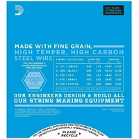 D'Addario EXL170-5SL 5-String Nickel Wound Bass Guitar Strings, Light Super Long
