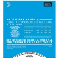 D'Addario EXL220 Nickel Wound Bass Guitar Strings Super Light 40 - 95 Long Scale