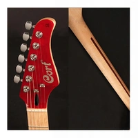 Cort G250DX TR - Trans Red Electric Guitar Quilted Maple Top