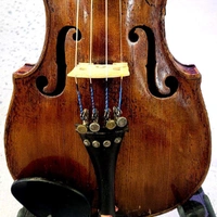Rare Baroque Violin Labeled Andrea Guarneri 1604 - Grafted