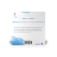 D'Addario Helicore Violin Single E String, 1/2 Scale, Medium Tension